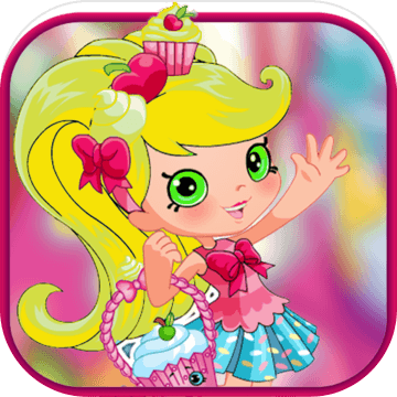 Little shopkins girl dressup