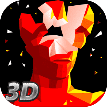 Red Superhot Shooter 3D