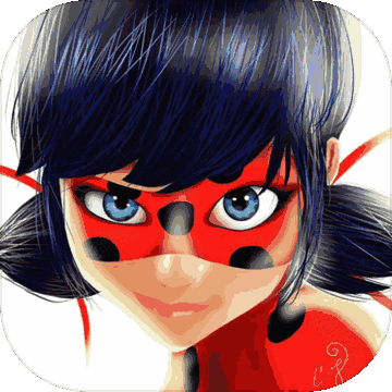 Running Ladybug The Hero Chibi