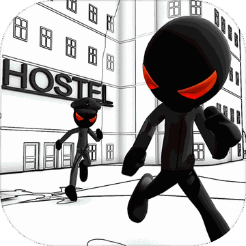 Stickman Dorm Exploration Escape Game 3D