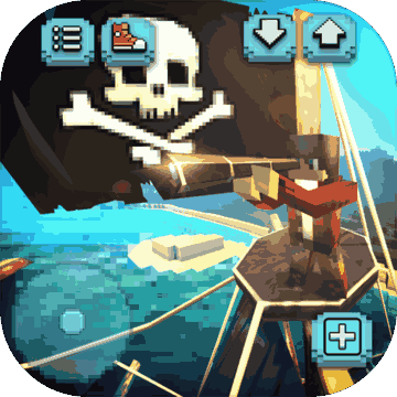 Pirate Ship Craft: 探险和建筑游戏