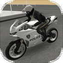 Police Motorbike Road Rider