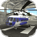 Police Helicopter Flying Simulator