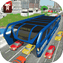 高架巴士驾驶在城市 Bus Simulator 3D