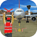 Airplane Pilot Parking Duty : Airplane Marshaling