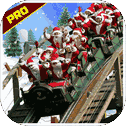 Christmas Santa Roller Coaster 3D Pro