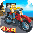 Blocky Moto Bike SIM: Winter Breeze