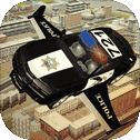 Flying Police car 3d simulator