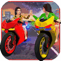 Girls Biker Gang 3D