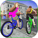 Kids School Time Bicycle Race