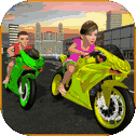 Kids MotorBike Rider Race 3D