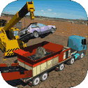 怪兽车破碎机起重机：垃圾车模拟器 Car Crusher Truck Simulator 3D