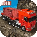 Truck Driving Uphill - Loader and Dump