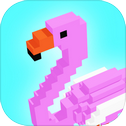 Flamingo - 3d Voxel Coloring