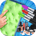 DIY Makeup Slime Maker! Super Slime Simulations