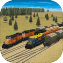 Train and rail yard simulator